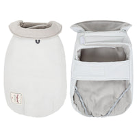 HKM-496595 Lapel Turtleneck Dog Vest - Cold-proof Cotton-padded Pet Clothing in Solid Colors