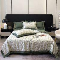 HKM-496915 Summer Duvet Four-Piece Set in Washed Silk with Cool Fiber and Polyester Filler
