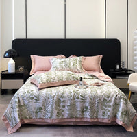HKM-496915 Summer Duvet Four-Piece Set in Washed Silk with Cool Fiber and Polyester Filler