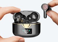 HKM-496979 T22 Wireless TWS Bluetooth Headset with Digital Display and Dual Dynamic Sound