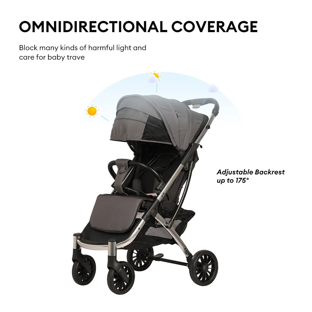 KTX-497107 Baby and Toddler Stroller - Lightweight and Versatile Travel Pushchair