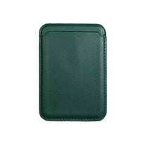 HKM-497171 Magnetic Card Holder Wallet Case for iPhone - Leather, Compatible with MagSafe, Available in Black, Brown, Dark Blue, Orange