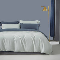 HKM-497235 Warm Duvet Cover Set in Various Colors with Soft Satin Finish for All Seasons