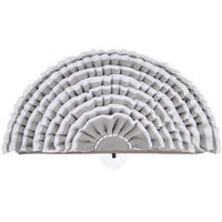 HKM-497555 Slow Food Semi-Round Sniffer Pad for Pets, Shaker Velvet Chew Toy, 60x30x5cm