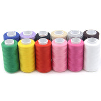 HKM-497747 12-Color Hand Sewing Thread Set – Strong and Durable Polyester for All Fabrics