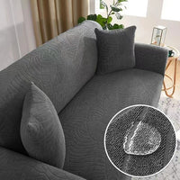 HKM-497875 Elastic Sofa Cover - All-Inclusive Dust Protection for Single, Double, and Triple Sofas in Various Colors and Sizes