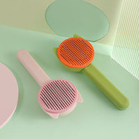 HKM-498003 Pet Comb for Gentle Hair Removal and Cleaning - Available in Pink and Green