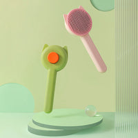 HKM-498003 Pet Comb for Gentle Hair Removal and Cleaning - Available in Pink and Green