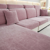 HKM-498131 Chenille Sofa Cover - Thickened All-Inclusive Protection for Small to Large Sofas