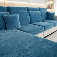 HKM-498131 Chenille Sofa Cover - Thickened All-Inclusive Protection for Small to Large Sofas