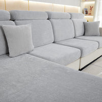 HKM-498131 Chenille Sofa Cover - Thickened All-Inclusive Protection for Small to Large Sofas