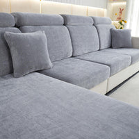 HKM-498131 Chenille Sofa Cover - Thickened All-Inclusive Protection for Small to Large Sofas
