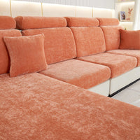 HKM-498131 Chenille Sofa Cover - Thickened All-Inclusive Protection for Small to Large Sofas