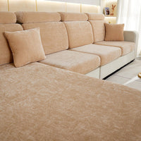 HKM-498131 Chenille Sofa Cover - Thickened All-Inclusive Protection for Small to Large Sofas