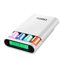 HKM-498259 DIY Mobile Power Box for Custom Power Bank and Battery Charger with Dual Inputs and LCD Display