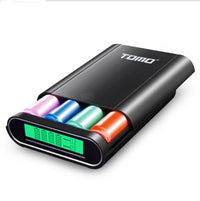 HKM-498259 DIY Mobile Power Box for Custom Power Bank and Battery Charger with Dual Inputs and LCD Display