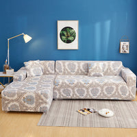 HKM-498451 Universal Stretch Sofa Cover for Single to Quadruple Seat - Measurement Guide Included
