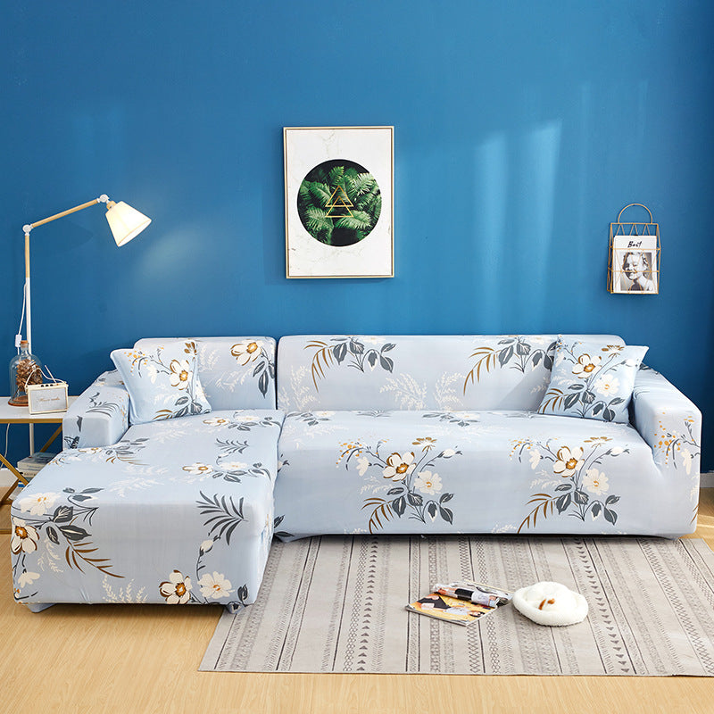 HKM-498451 Universal Stretch Sofa Cover for Single to Quadruple Seat - Measurement Guide Included
