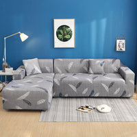 HKM-498451 Universal Stretch Sofa Cover for Single to Quadruple Seat - Measurement Guide Included