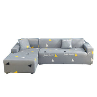 HKM-498451 Universal Stretch Sofa Cover for Single to Quadruple Seat - Measurement Guide Included