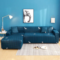 HKM-498451 Universal Stretch Sofa Cover for Single to Quadruple Seat - Measurement Guide Included