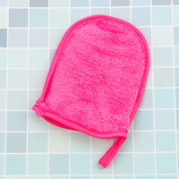 HKM-498643 Microfiber Makeup Cleansing Gloves with Exfoliation and Soft Texture