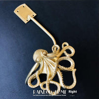 HKM-498771 Lily Little Angel Wings Brass Curtain Hooks with Decorative Leaf and Flower Designs
