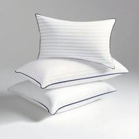 HKM-498899 Adjustable Cotton Bed Pillow with Soft Natural Filling and Breathable Cover