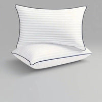HKM-498899 Adjustable Cotton Bed Pillow with Soft Natural Filling and Breathable Cover