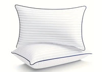 HKM-498899 Adjustable Cotton Bed Pillow with Soft Natural Filling and Breathable Cover