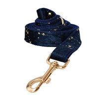 HKM-499091 Blue Star Cotton Dog Ring and Rope Set with Bow Knot – Available in Multiple Sizes