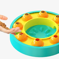 HKM-499091 Interactive Dog Puzzle Toy - Slow Feeder Treat Dispenser for IQ Training Large Dogs