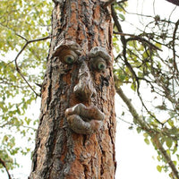 HKM-499155 Resin Tree Monster Hanging Ornament - Modern and Simple Design in Multiple Colors