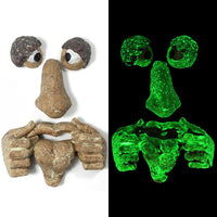 HKM-499155 Resin Tree Monster Hanging Ornament - Modern and Simple Design in Multiple Colors