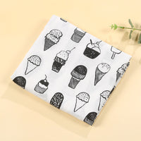 HKM-499219 Soft Double-Layer Cotton Baby Bath Towel with Colorful Cartoon Patterns