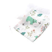 HKM-499219 Soft Double-Layer Cotton Baby Bath Towel with Colorful Cartoon Patterns