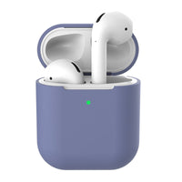 HKM-499283 Wireless Bluetooth Earphone Protector for AirPods 2 - Silicone Clamshell Case in Solid Color