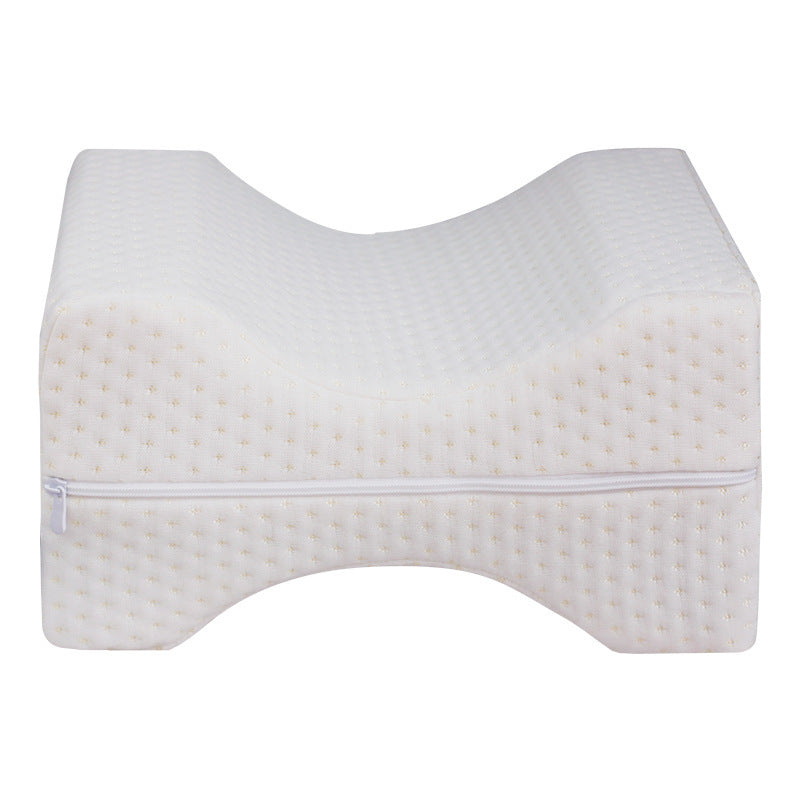 HKM-499347 Memory Foam Maternity Leg Pillow - Bone Shape, Adjustable Height, Polyester Fiber, 25x20x15cm