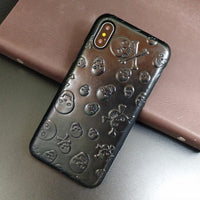 HKM-499475 Genuine Leather Case for iPhone with 360-Degree Protection and Slim Design