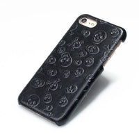HKM-499475 Genuine Leather Case for iPhone with 360-Degree Protection and Slim Design
