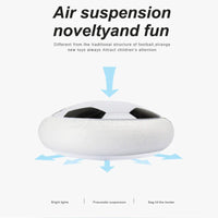 HKM-499475 Hover Soccer Football Disk with Goal Net Set for Indoor Play, USB Charging, Ages 3+
