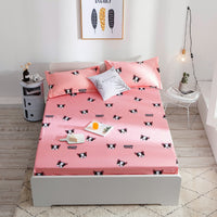 HKM-499539 Nordic Mattress Protection Cover - Quilted Polyester Fiber Fabric