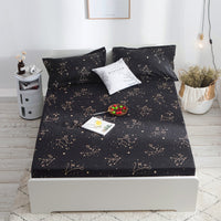 HKM-499539 Nordic Mattress Protection Cover - Quilted Polyester Fiber Fabric