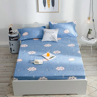 HKM-499539 Nordic Mattress Protection Cover - Quilted Polyester Fiber Fabric