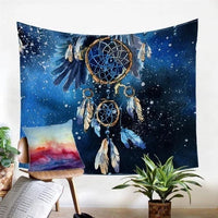 HKM-499923 Versatile Digital Printed Plush Fabric Tapestry for Home Decor and Comfort