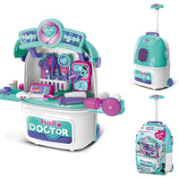 HKM-500051 Kids Pretend Play Cosmetic Makeup Kit - 2 in 1 Makeup Case for Girls Ages 2 to 13