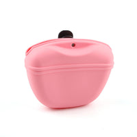HKM-500051 Portable Silicone Dog Training Treat Bag for Obedience and Agility, Lightweight and Easy to Clean