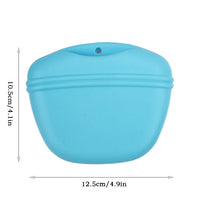 HKM-500051 Portable Silicone Dog Training Treat Bag for Obedience and Agility, Lightweight and Easy to Clean
