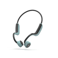 HKM-500115 Bone Conduction Wireless Stereo Headset with Call and Music Support, Bilateral Connection, Black Gray & Green Options