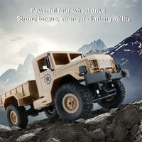 HKM-500947 1/16 Remote Control Truck Simulation Toy for Ages 5 and Up, Indoor-Outdoor Use, 4CH Accessory with USB Cable